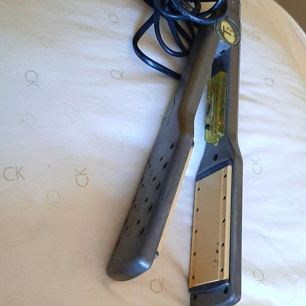 2 inch flat iron also dries hair